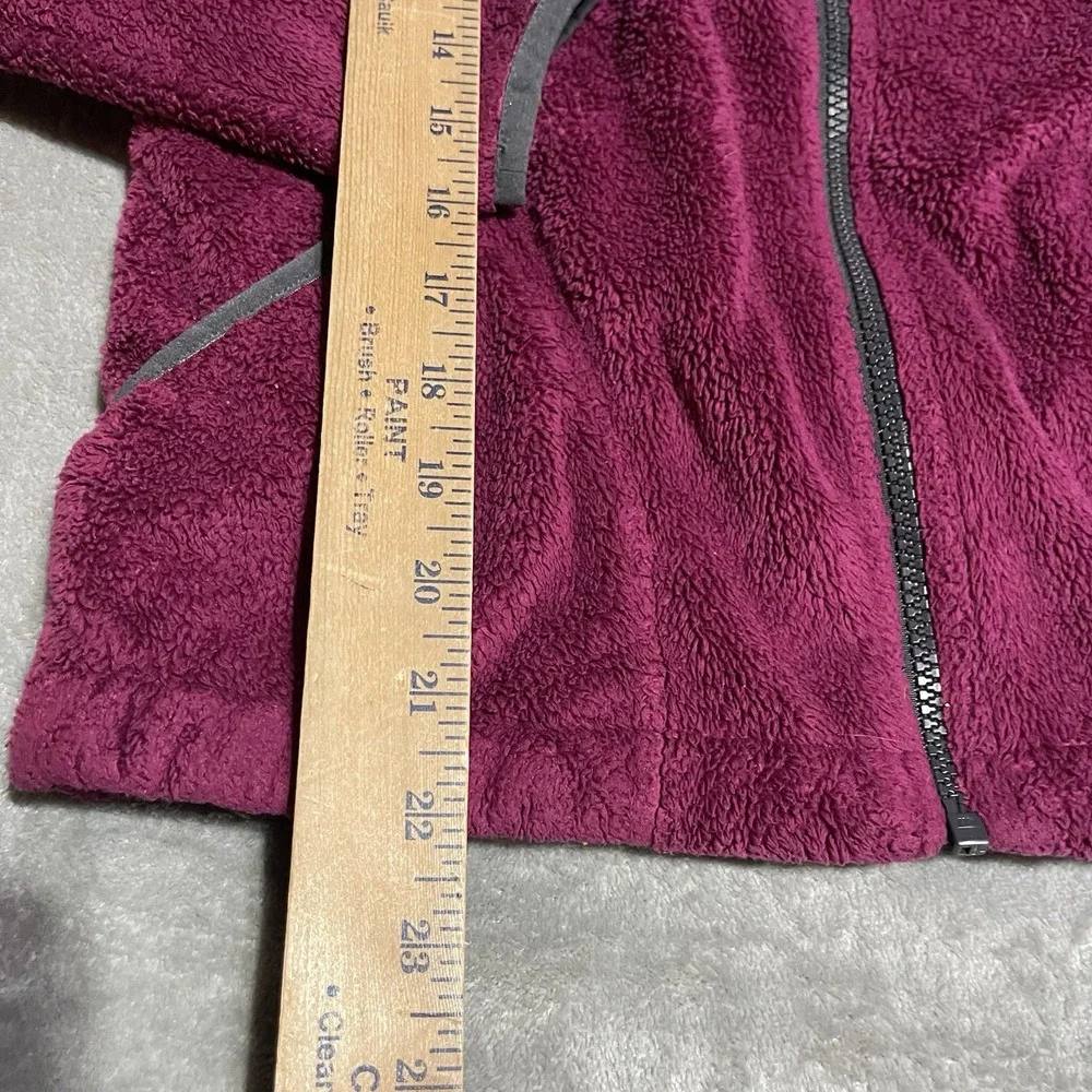 The North Face‎ Jacket Girls Large Hooded Fleece Full Zip Outdoors Coat Active